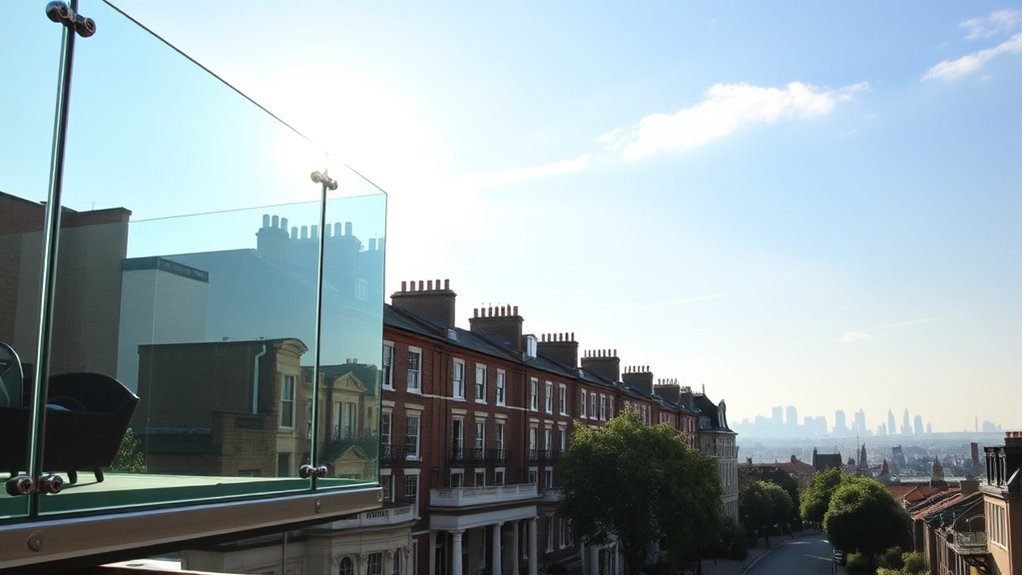 Glass Balustrades & Balconies Soho